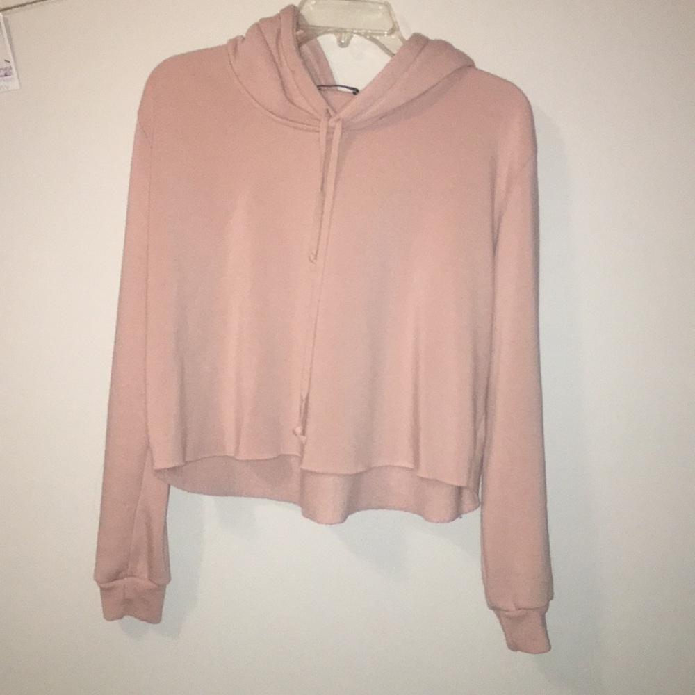 cropped brandy melville sweatshirt